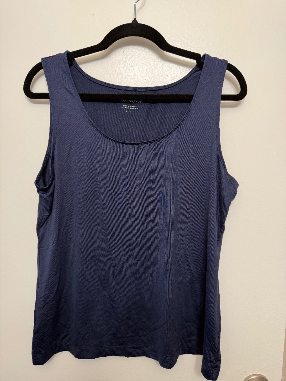 Charter Club Blue tank top - Size L